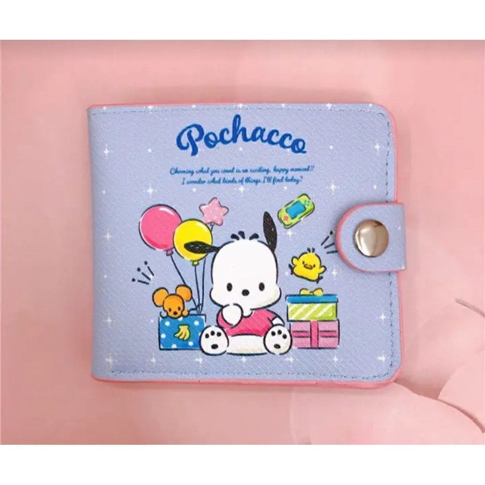 New! Cute Pochacco Coin Purse Wallet Kawaii